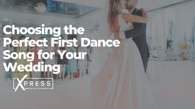 Choosing the Perfect First Dance Song for Your Wedding Chosing the perfect first dance for your wedding, couple dancing with dancing on the clouds