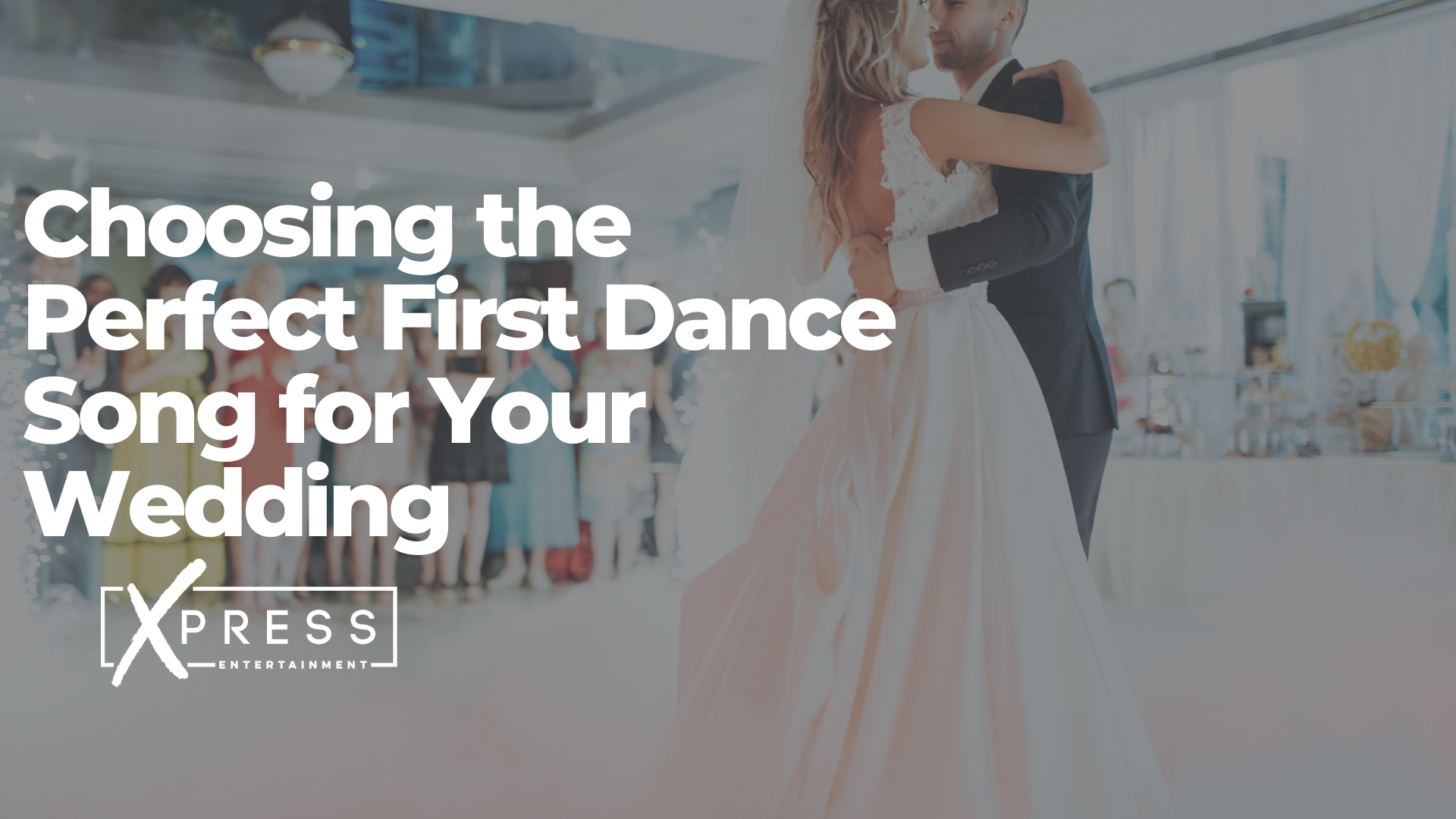 Chosing the perfect first dance for your wedding, couple dancing with dancing on the clouds