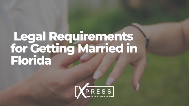 Legal Requirements for Getting Married in Florida Legal Requirements for Getting Married in Florida