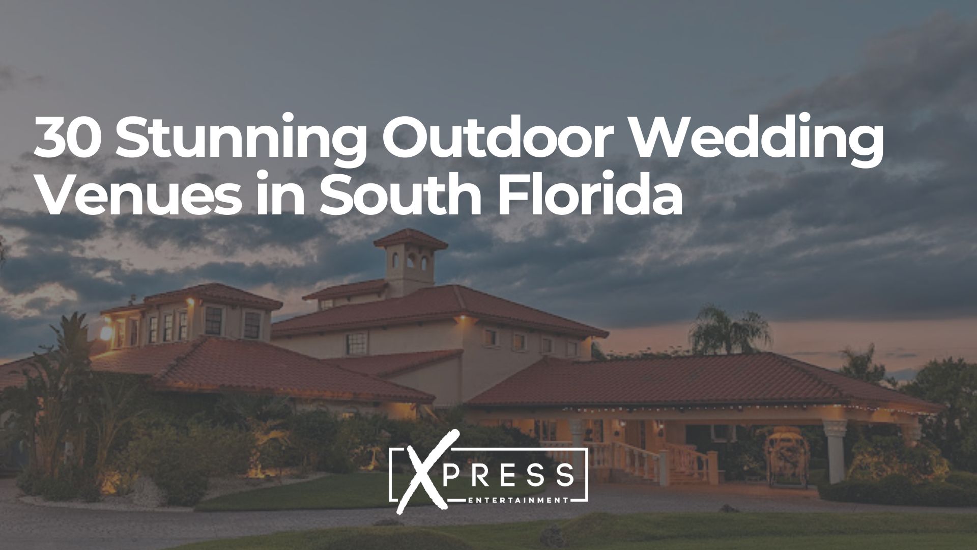 30 Stunning Outdoor Wedding Venues in South Florida: Perfect for Fall Weddings